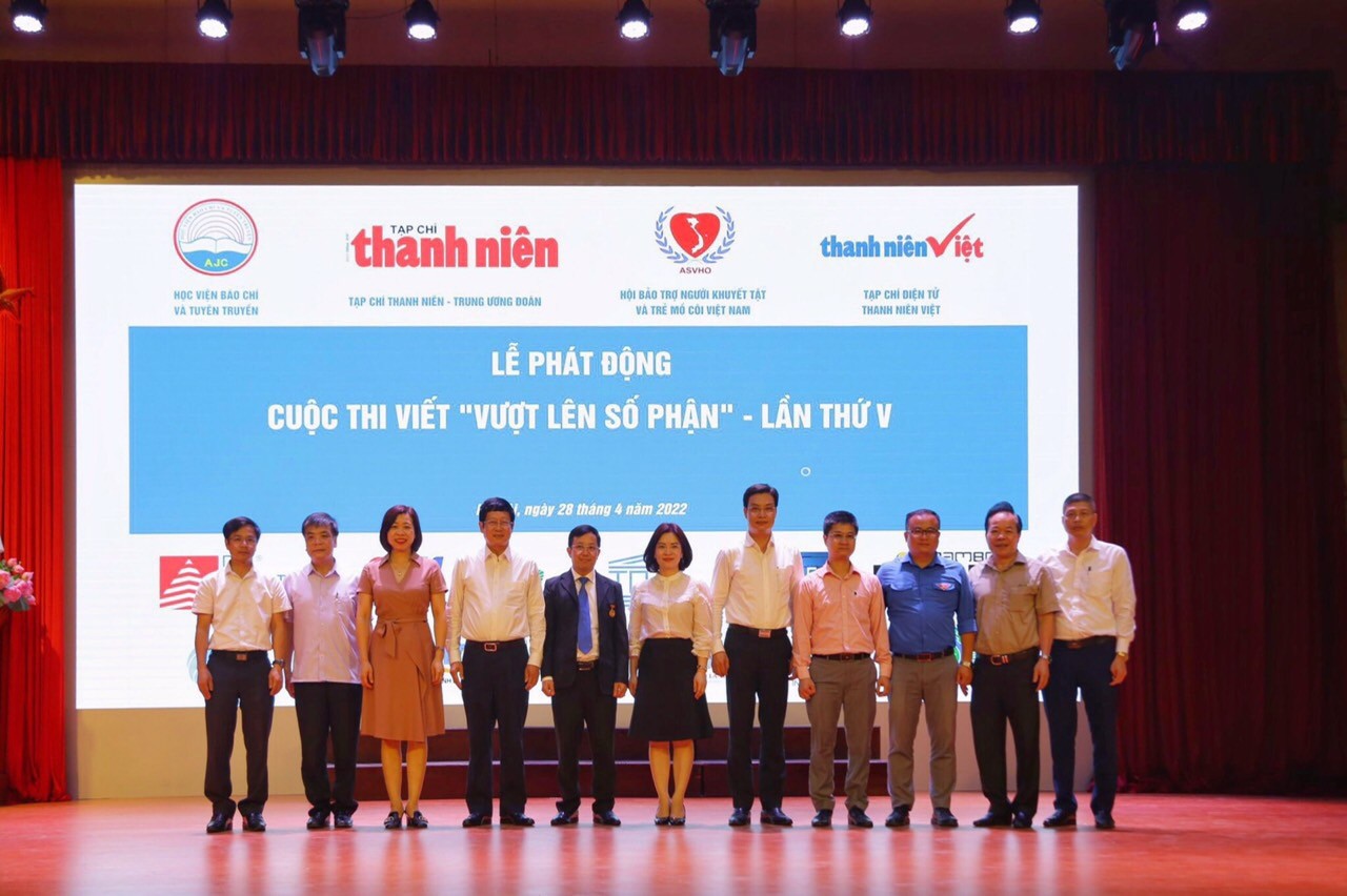 Phát động Cuộc thi viết “Vượt lên số phận” lần thứ V