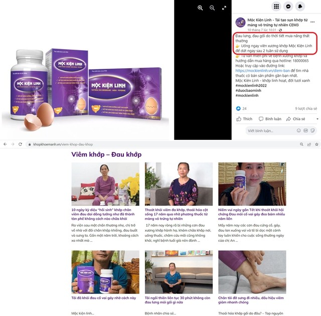 Dược phẩm Bảo Minh: Hàng loạt sai phạm quảng cáo TPCN, thuốc trên website, fanpage Dược phẩm Bảo Minh: Hàng loạt sai phạm quảng cáo TPCN, thuốc trên website, fanpage