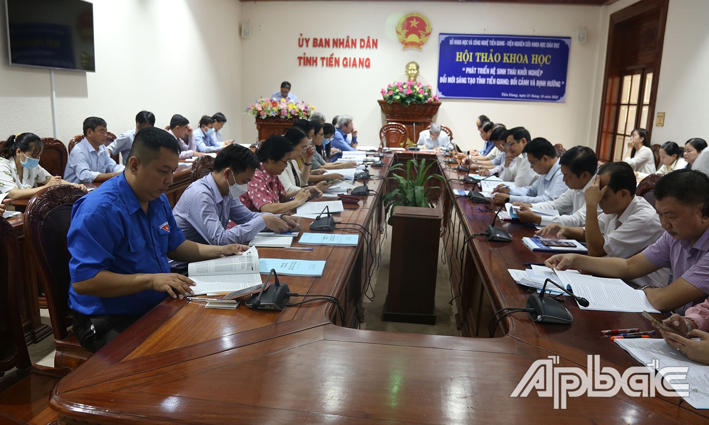 Tiền Giang: Phát triển hệ sinh thái khởi nghiệp, đổi mới sáng tạo