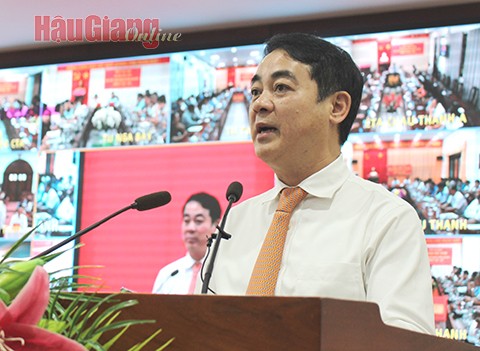 Hậu Giang: Tập trung tối đa các nguồn lực triển khai thực hiện thành công các chỉ tiêu, nhiệm vụ phát triển kinh tế năm 2023 Hậu Giang: Tập trung tối đa các nguồn lực triển khai thực hiện thành công các chỉ tiêu, nhiệm vụ phát triển kinh tế năm 2023