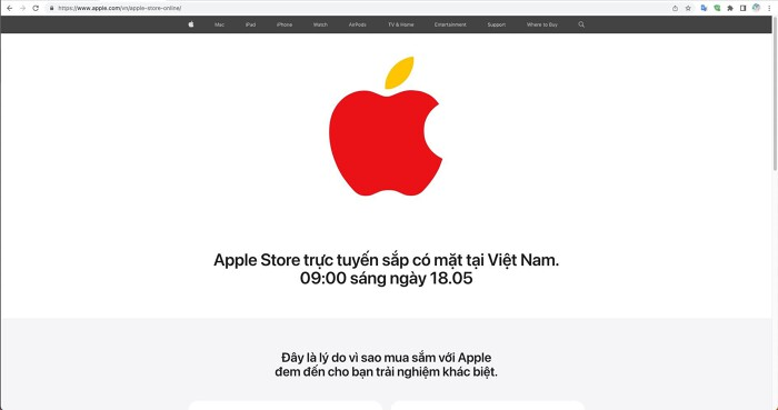 Cửa hàng online đầu tiên tại Việt Nam của Apple có gì đặc biệt? Cửa hàng online đầu tiên tại Việt Nam của Apple có gì đặc biệt?