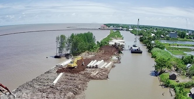 Kiên Giang kiến nghị Trung ương bố trí vốn phòng, chống sạt lở