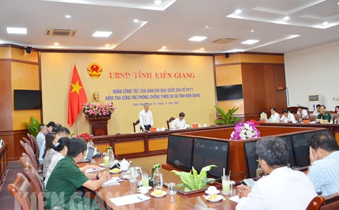 Kiên Giang kiến nghị Trung ương bố trí vốn phòng, chống sạt lở