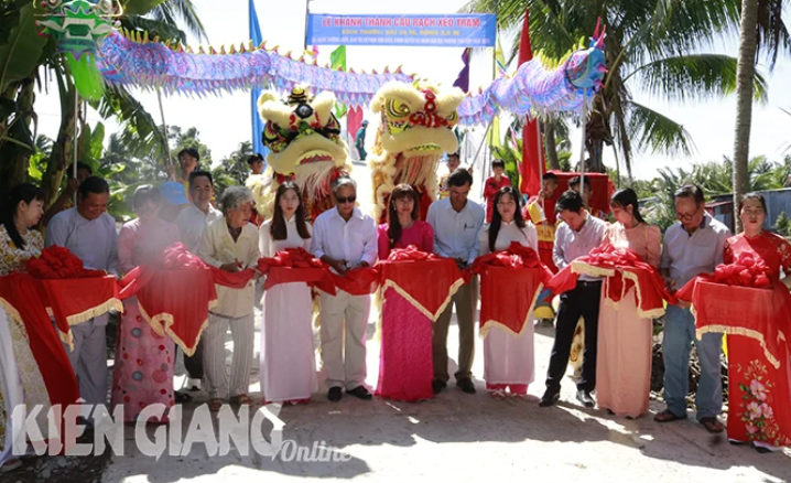 Kiên Giang: Khánh thành cầu Rạch Xẻo Tràm Kiên Giang: Khánh thành cầu Rạch Xẻo Tràm