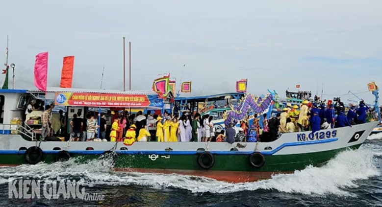 Kiên Giang: Lễ Nghinh Thần trong lễ hội Nghinh Ông