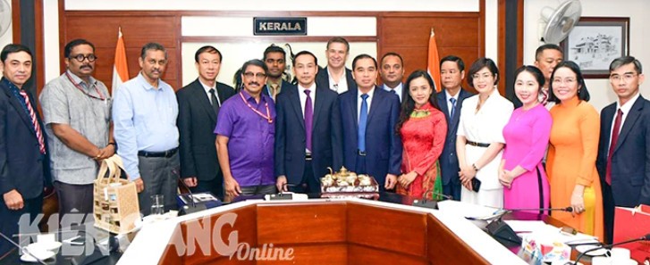 Kiên Giang: Thảo luận nội dung ký thỏa thuận song phương với bang Kerala Kiên Giang: Thảo luận nội dung ký thỏa thuận song phương với bang Kerala