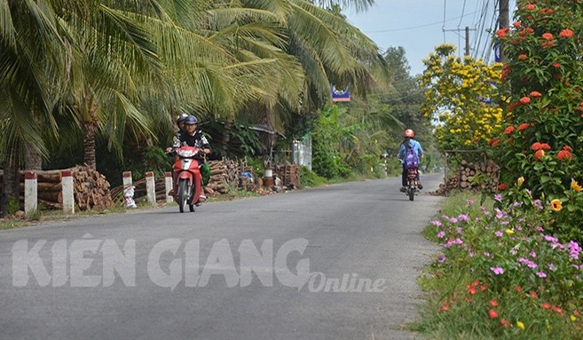 Kiên Giang: Hòn Đất nỗ lực xây dựng nông thôn mới