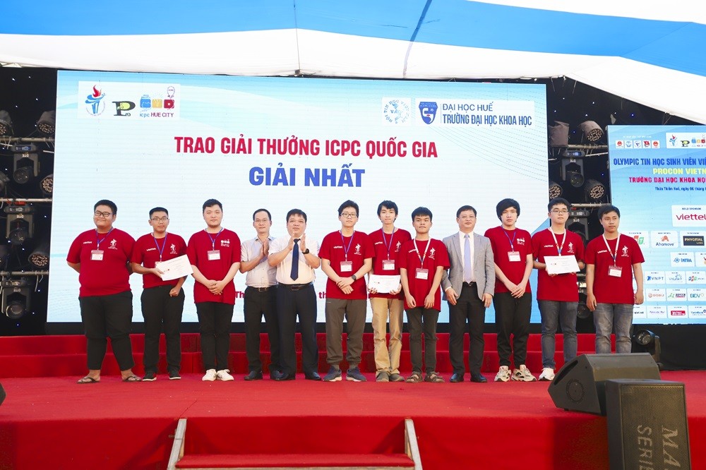Chính thức khai mạc kỳ thi Olympic Tin học sinh viên Việt Nam lần thứ 32, Procon Việt Nam và ICPC Asia Hue city 2023
