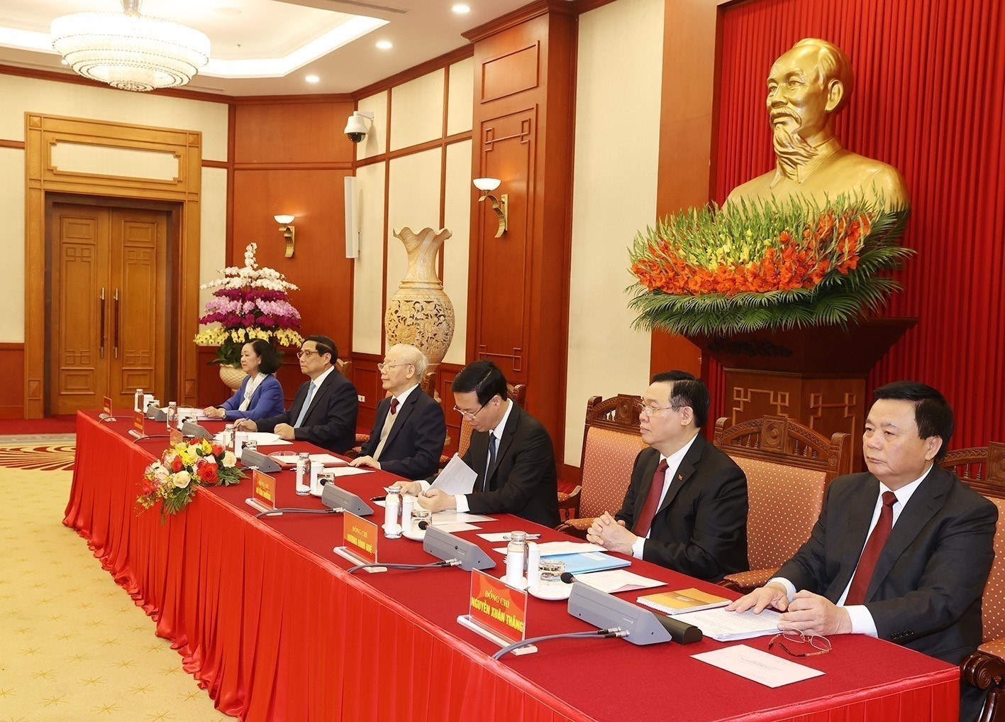 Phiên họp thứ nhất Tiểu ban Văn kiện Đại hội XIV của Đảng