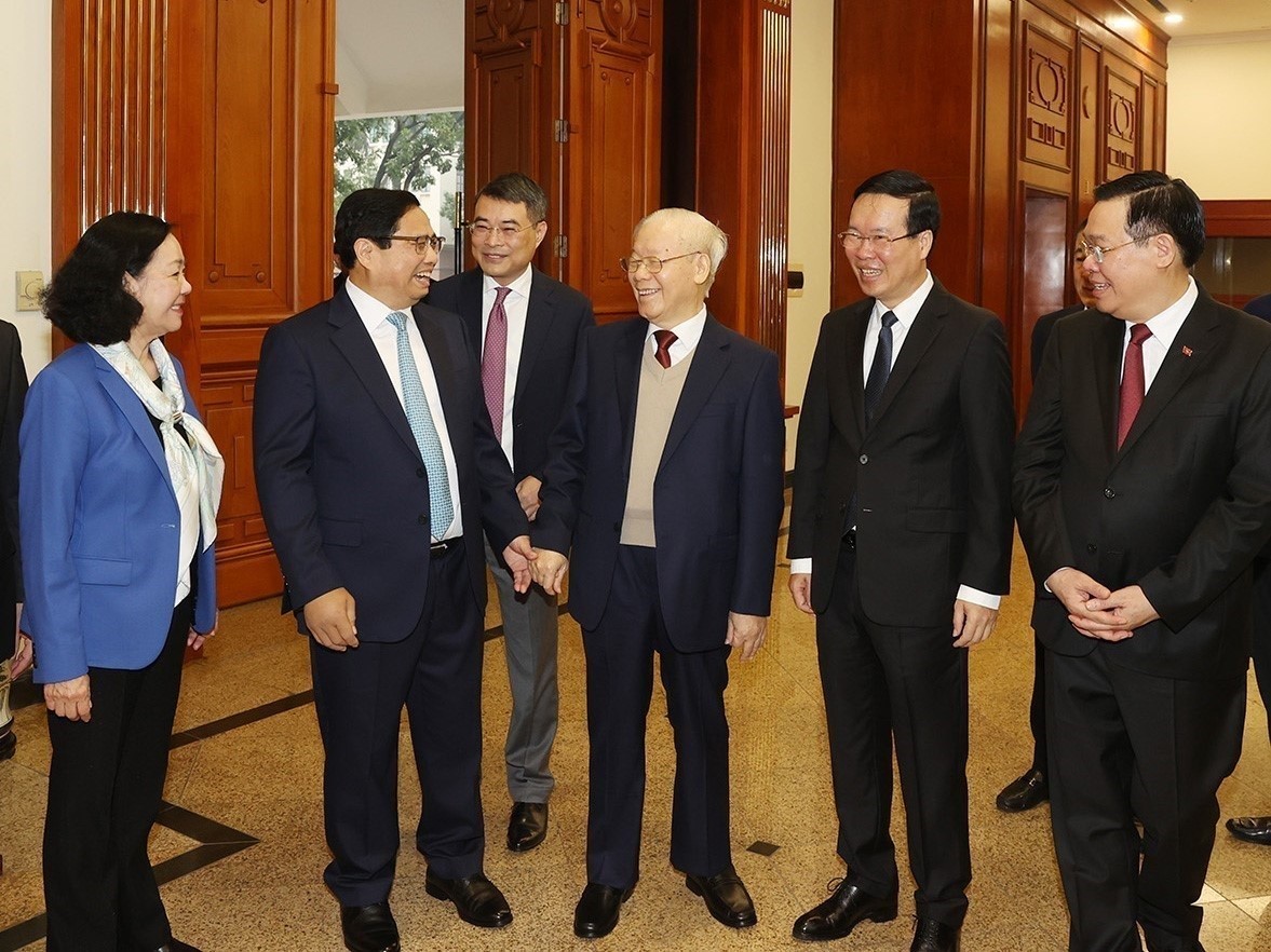 Phiên họp thứ nhất Tiểu ban Văn kiện Đại hội XIV của Đảng