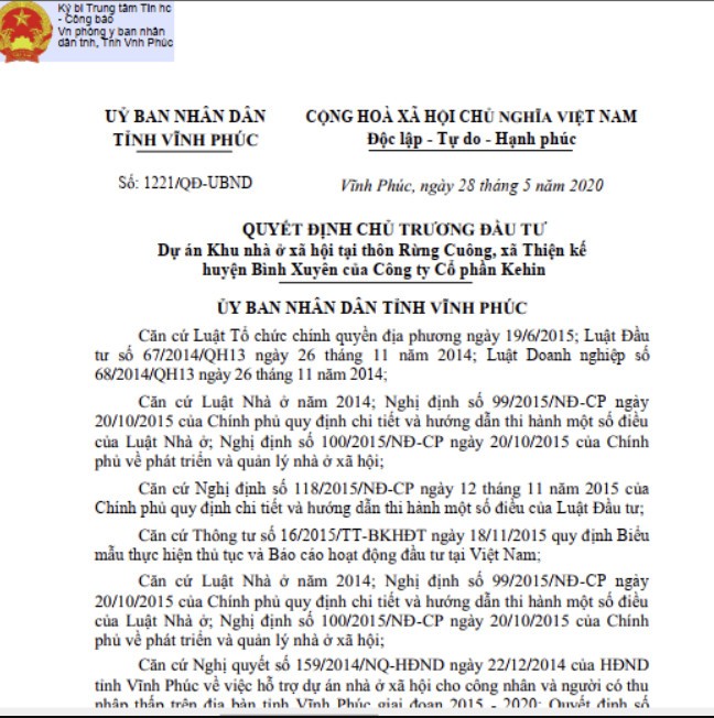 Nhà thầu ‘ruột’ trúng nhiều – lãi ít ở Vĩnh Phúc, Kehin Group có theo ‘vết xe đổ’ Tập đoàn Phúc Sơn? Nhà thầu ‘ruột’ trúng nhiều – lãi ít ở Vĩnh Phúc, Kehin Group có theo ‘vết xe đổ’ Tập đoàn Phúc Sơn?