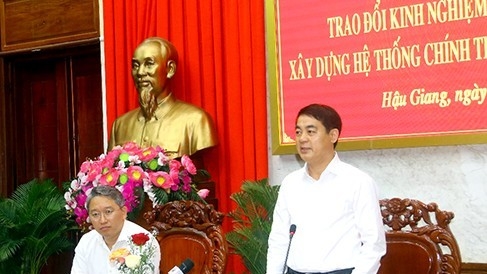 Khánh Hoà và Hậu Giang trao đổi kinh nghiệm