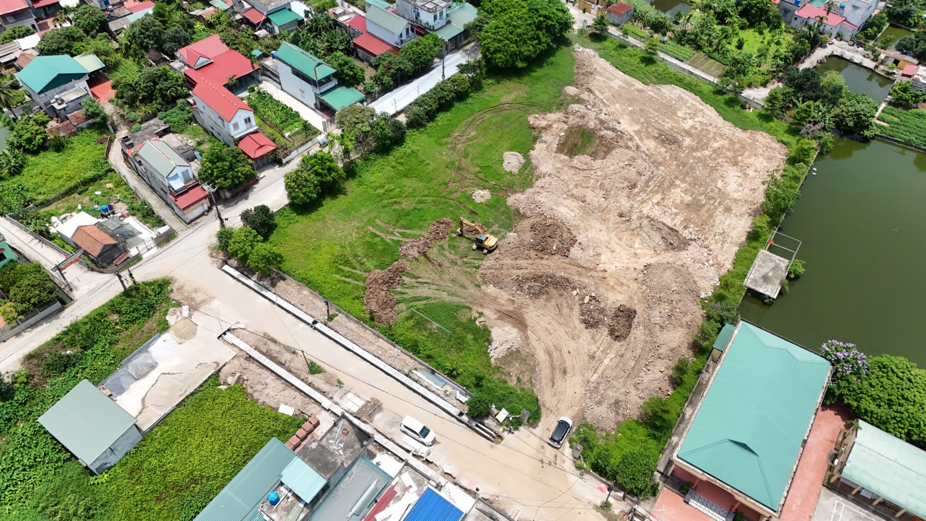 Đông Hưng: Cần kiểm tra việc đổ thải gây ô nhiễm tại dự án gần 9 tỷ