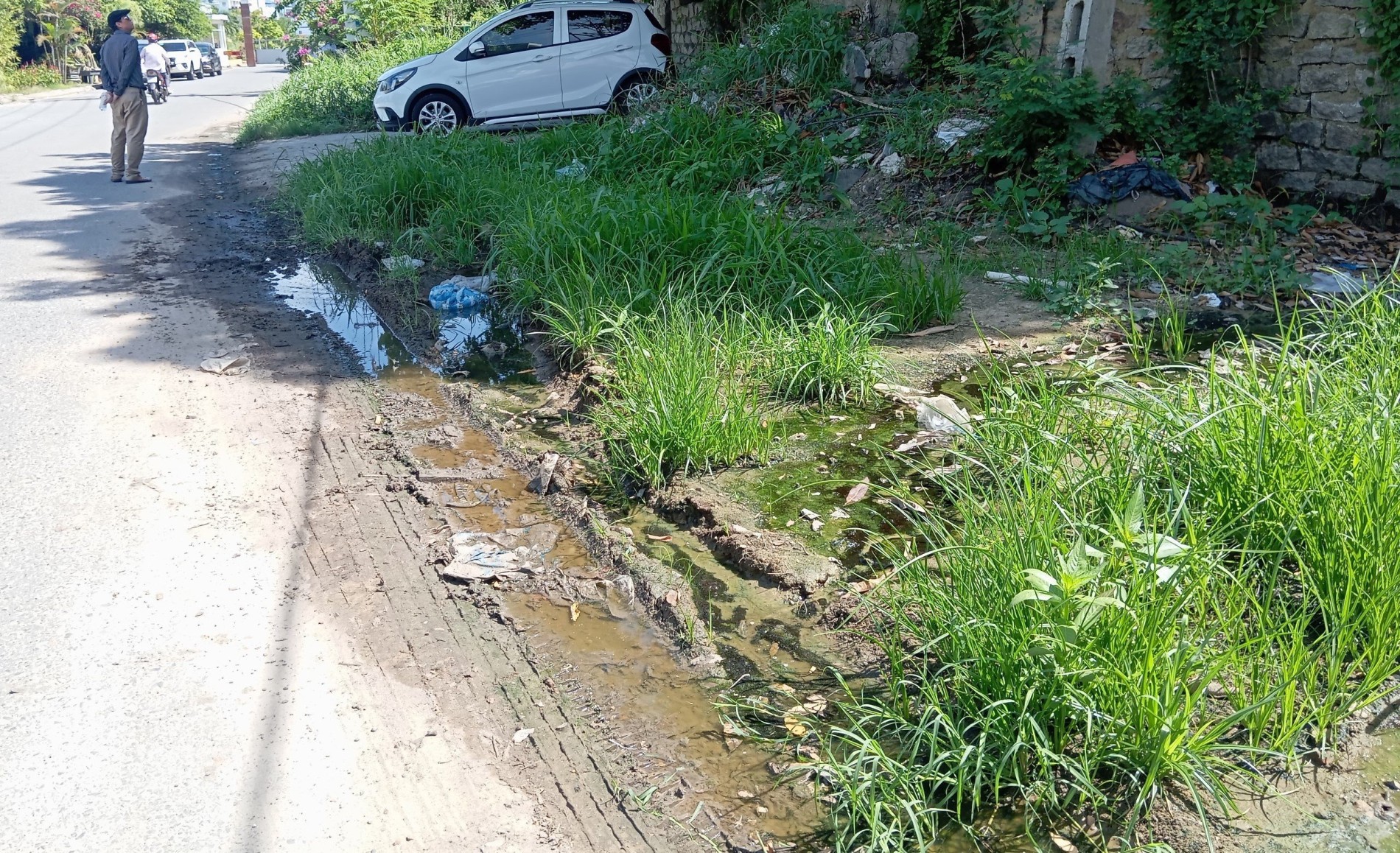 Cảnh nhếch nhác, ô nhiễm giữa lòng thành phố Đà Nẵng Cảnh nhếch nhác, ô nhiễm giữa lòng thành phố Đà Nẵng