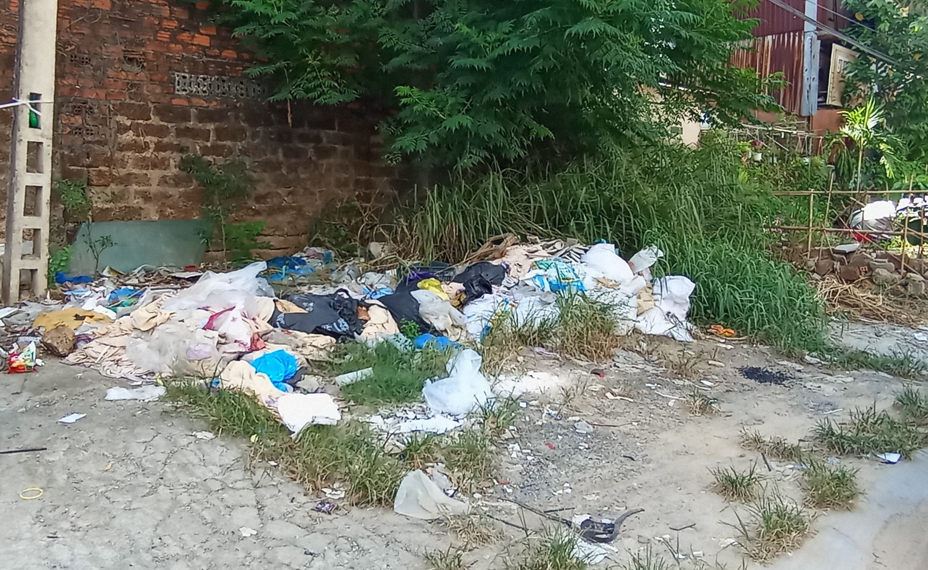 Cảnh nhếch nhác, ô nhiễm giữa lòng thành phố Đà Nẵng Cảnh nhếch nhác, ô nhiễm giữa lòng thành phố Đà Nẵng