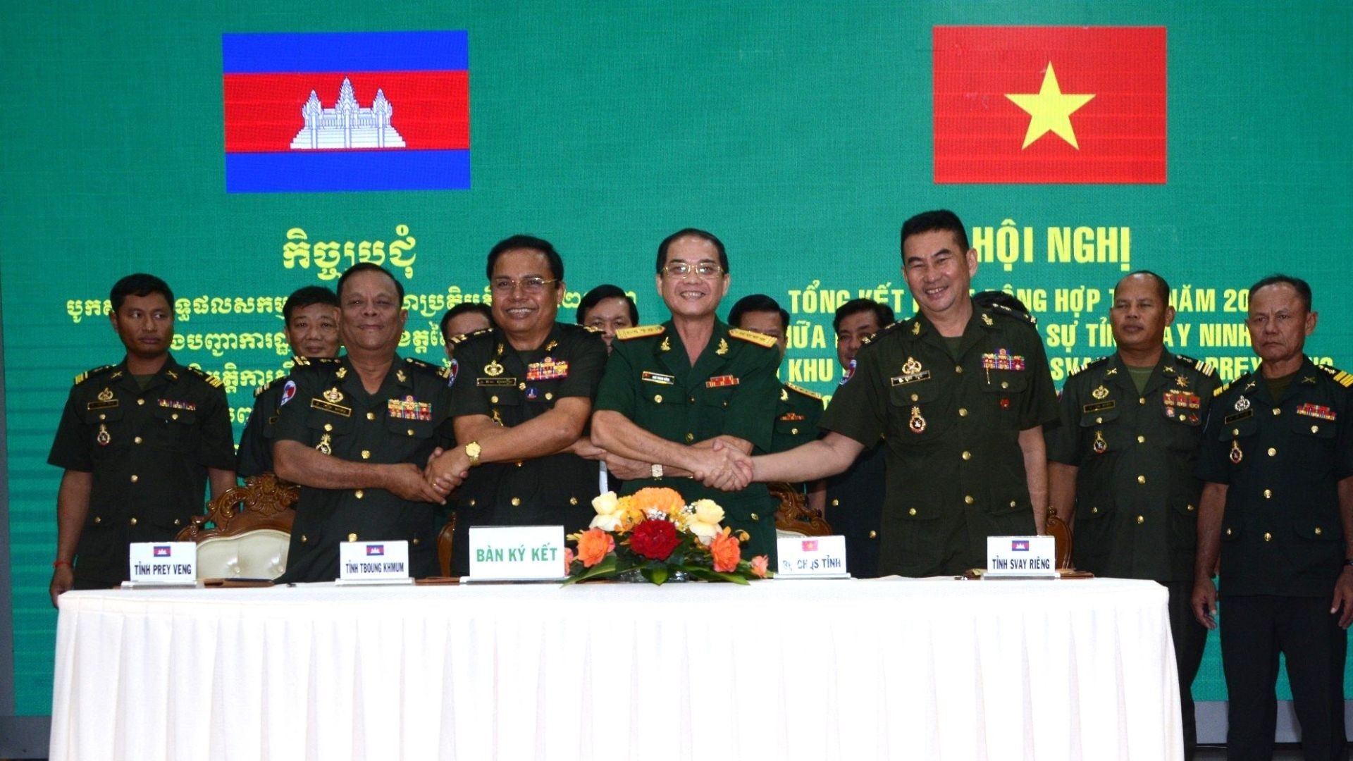 Tây Ninh thực hiện tốt công tác đối ngoại quốc phòng