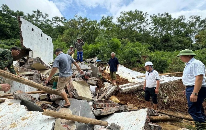 Mưa lũ gây nhiều thiệt hại tại Cao Bằng và Hà Giang