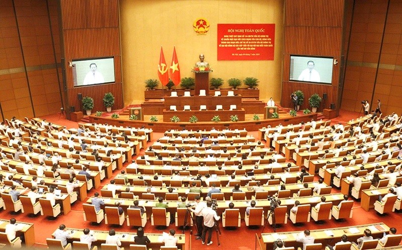 Hội nghị toàn quốc quán triệt Quy định số 144-QĐ/TW, ngày 9-7-2024.
