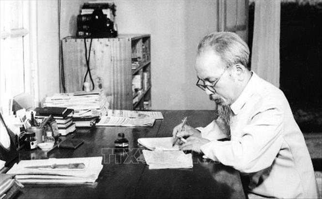 Chủ tịch Hồ Chí Minh _ Ảnh: Tư liệu TTXVN