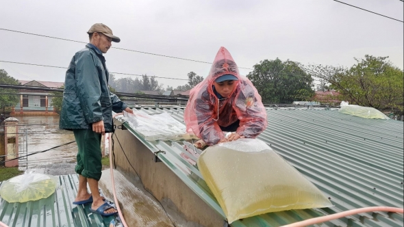 Ninh Bình: Chủ động gia cố nhà cửa, di dời người dân đến nơi an toàn trước siêu bão Ragasa