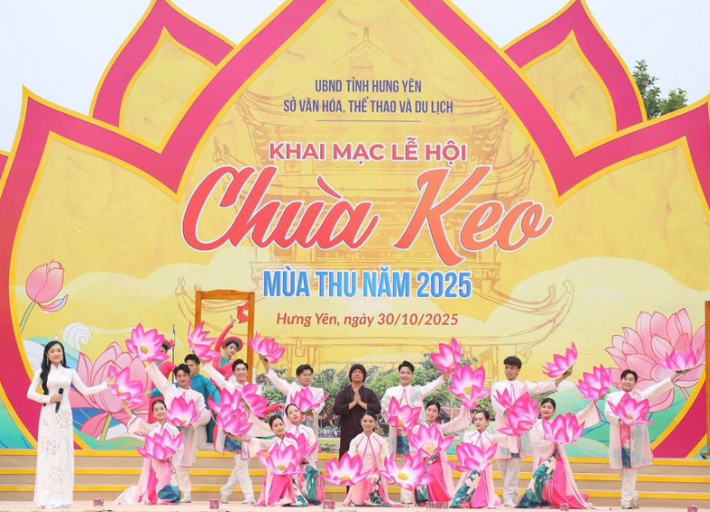 Hưng Yên khai mạc Lễ hội chùa Keo