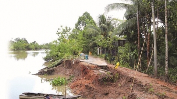 Tây Ninh ưu tiên triển khai các dự án trọng điểm phòng, chống sạt lở bờ sông