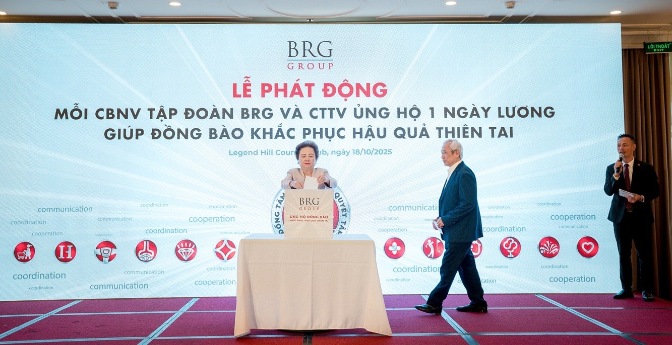 Madame Nguyễn Thị Nga và Tập đoàn BRG vinh dự được trao tặng Bằng khen của Thủ tướng Chính phủ