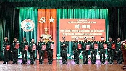 Xây dựng chi bộ quân sự xã, phường, đặc khu đáp ứng yêu cầu thực hiện mô hình chính quyền địa phương hai cấp