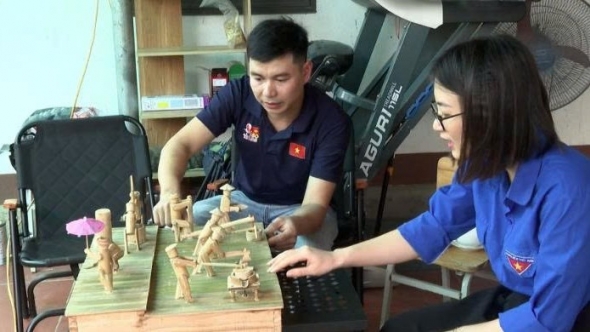 Lào Cai: Lan tỏa tình yêu văn hóa, lịch sử qua mô hình tiểu cảnh
