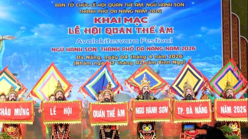 Khai mạc Lễ hội Quán Thế Âm 2026, lan tỏa thông điệp từ bi và hòa bình