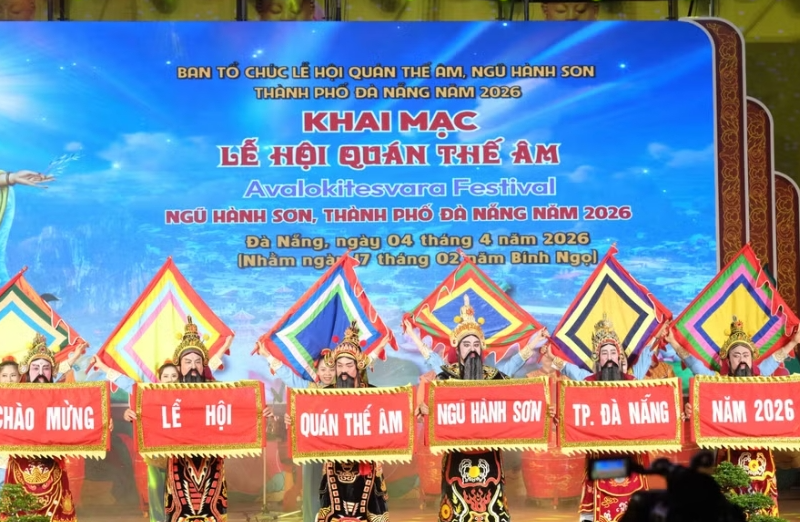 Khai mạc Lễ hội Quán Thế Âm 2026, lan tỏa thông điệp từ bi và hòa bình Khai mạc Lễ hội Quán Thế Âm 2026, lan tỏa thông điệp từ bi và hòa bình