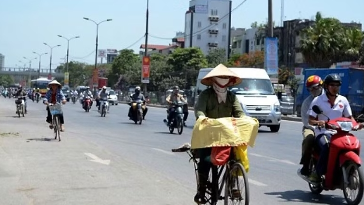 Nắng nóng ở Trung Bộ sẽ kéo dài đến khoảng ngày 16-17/5