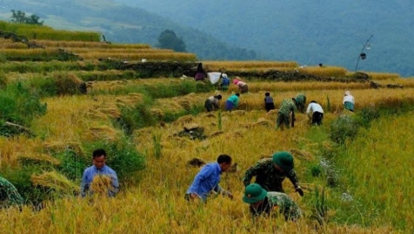 Lào Cai: Ấm tình quân dân nơi biên giới A Mú Sung