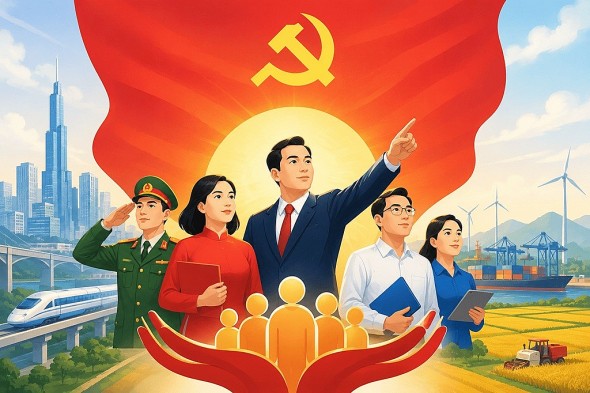 Phát huy vai trò lãnh đạo của Đảng trong xây dựng đội ngũ cán bộ đủ tâm, đủ tầm để thực hiện thắng lợi mục tiêu dân giàu, nước mạnh