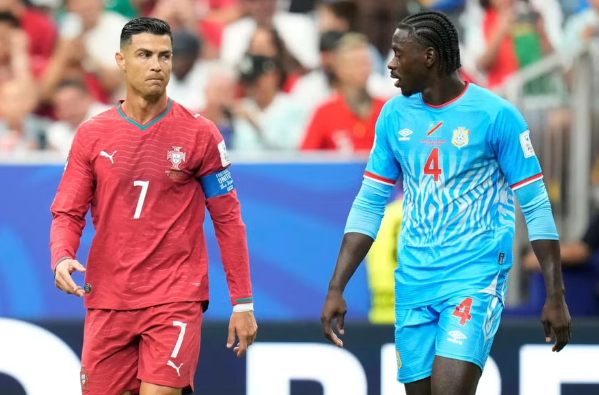 Ronaldo thi đấu nhạy nhòa, Bồ Đào Nha bị CHDC Congo cầm hòa