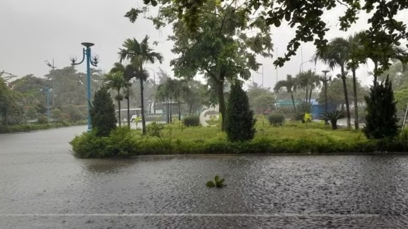 Cảnh báo mưa cường suất lớn tại Bắc Bộ