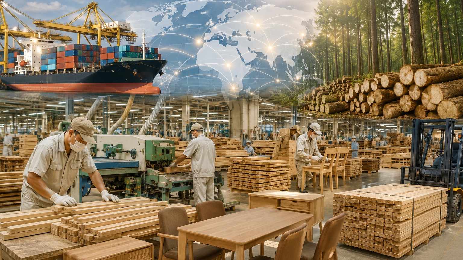 Gỗ Việt đang đứng ở đâu trong giá trị toàn cầu?
