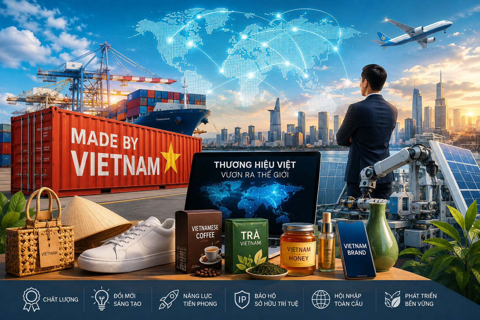 Thương hiệu Việt trong kỷ nguyên mới: Bứt phá từ xuất khẩu đến khẳng định vị thế toàn cầu