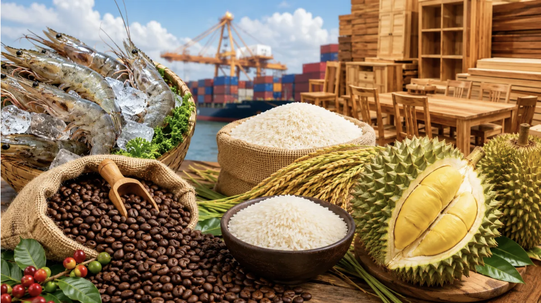 Xuất khẩu nông, lâm, thủy sản Việt Nam duy trì đà tăng trưởng, trong khi các thị trường nhập khẩu liên tục cập nhật yêu cầu về an toàn thực phẩm, dư lượng và kiểm dịch động thực vật. Ảnh minh họa: VGP