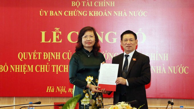 Ủy ban Chứng khoán Nhà nước đầu tiên có nữ Chủ tịch