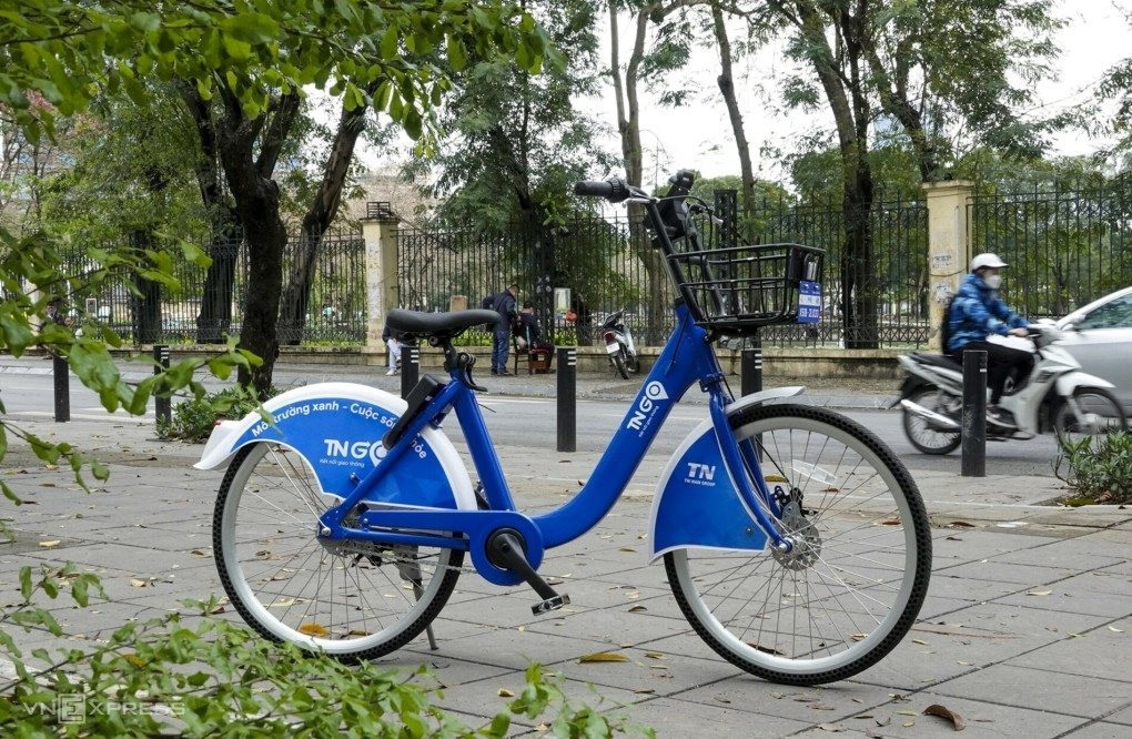 Hà Nội thí điểm cho thuê xe đạp công cộng từ 20/1