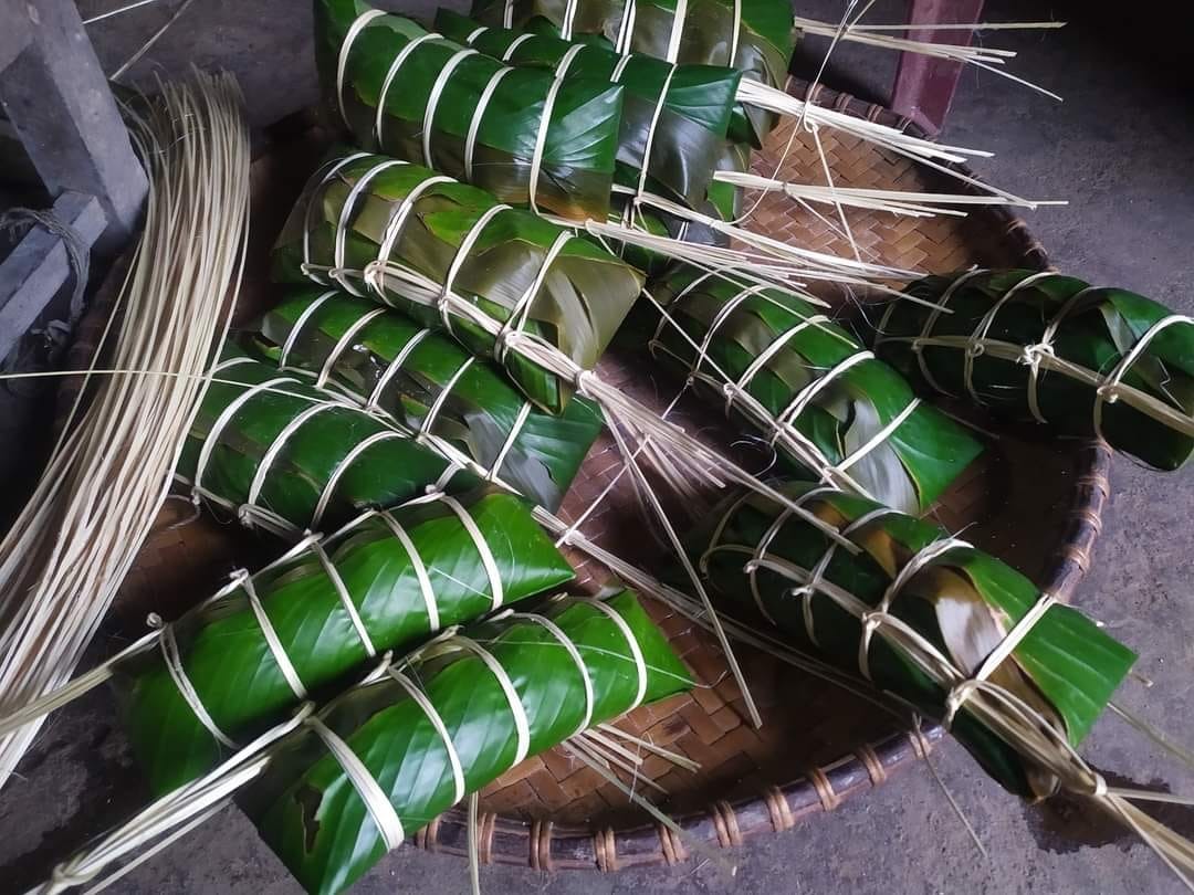 Câu chuyện gói bánh chưng ăn Tết Câu chuyện gói bánh chưng ăn Tết