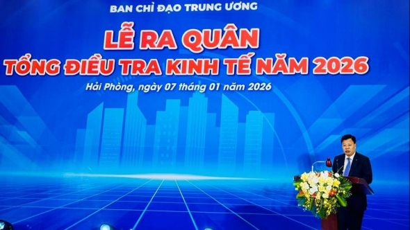 Bắt đầu Tổng điều tra kinh tế năm 2026 trên toàn quốc