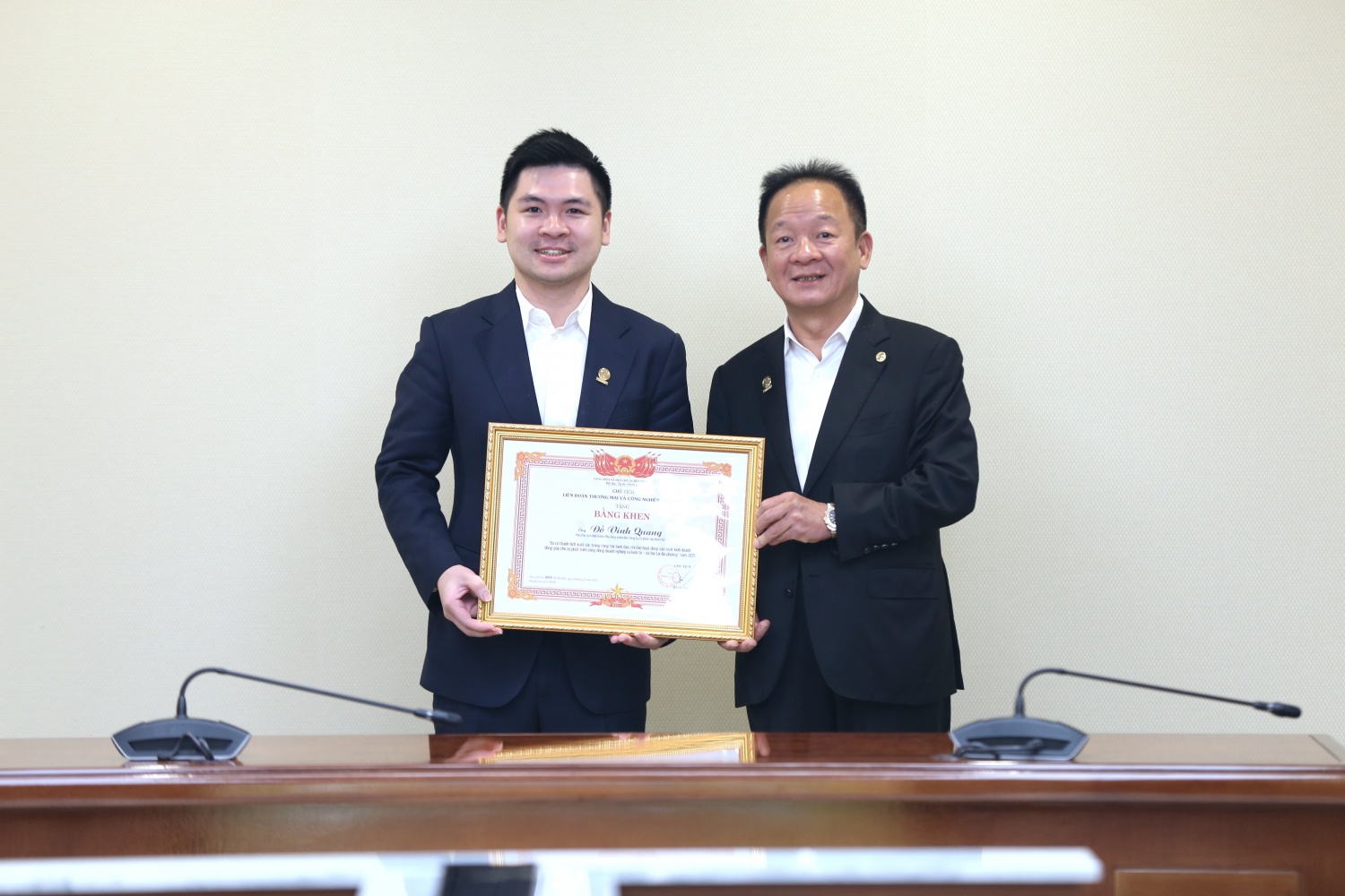 Phó Chủ tịch T&amp;T Group Đỗ Vinh Quang làm Phó Chủ tịch HANOISME