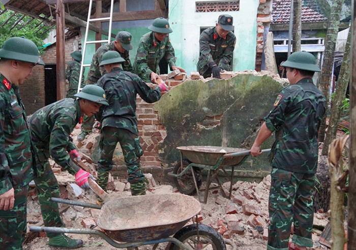 "Chiến dịch Quang Trung": Phấn đấu hoàn thành xây dựng lại nhà trước 15/1