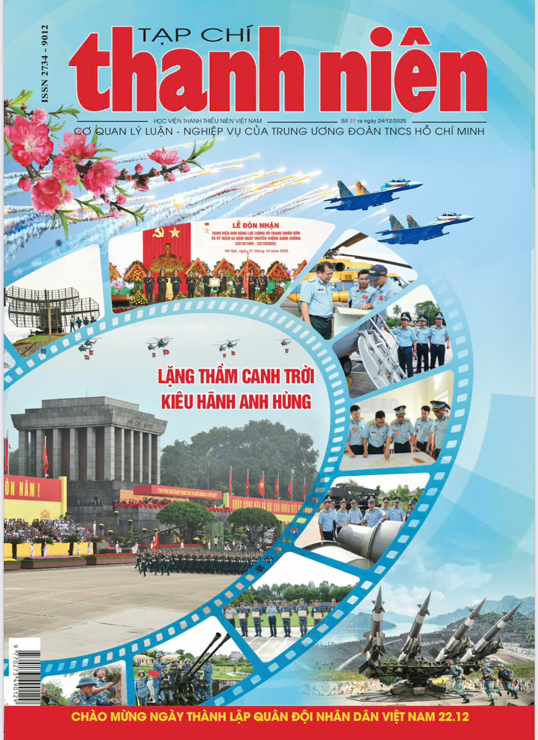 Chào năm mới 2026: Tạp chí Thanh niên cùng tuổi trẻ Việt Nam tự hào, vững tin theo Đảng