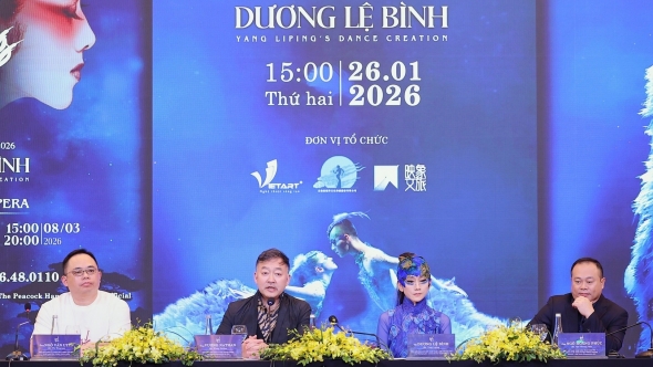 Nghệ sĩ múa huyền thoại Dương Lệ Bình lần đầu mang "Khổng tước" đến Hà Nội