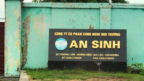 Vi phạm về môi trường, Công ty An Sinh bị phạt hơn 1 tỷ đồng Vi phạm về môi trường, Công ty An Sinh bị phạt hơn 1 tỷ đồng