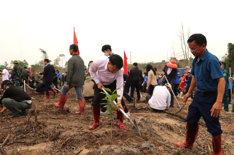 "Tết trồng cây " tạo lan tỏa cho Đề án "Trồng một tỷ cây xanh" "Tết trồng cây " tạo lan tỏa cho Đề án "Trồng một tỷ cây xanh"