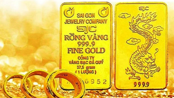 Giá vàng chiều 21/2 quay đầu giảm sau 5 phiên liên tục lập "đỉnh" Giá vàng chiều 21/2 quay đầu giảm sau 5 phiên liên tục lập "đỉnh"